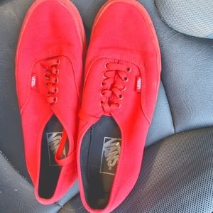 Red Vans